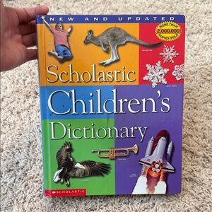 Scholastic Children's Dictionary - Blue, Red, Green, Purple